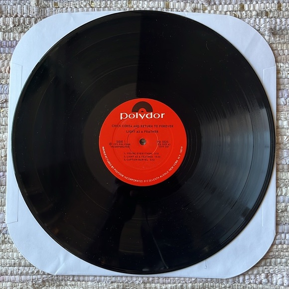 Chick Corea And Return Of Forever - “Light As A Feather” Vinyl LP - Picture 3 of 5